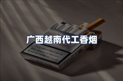 广西越南代工香烟